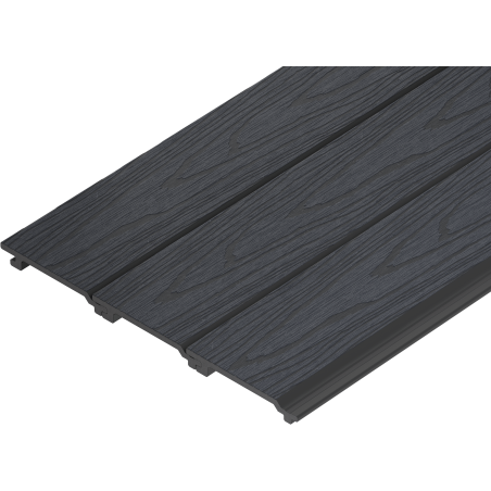 Mexen Cladio Premium 3D próbka deski elewacyjnej kompozytowej, slate grey - C2051-15-S