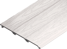 Mexen Cladio Premium 3D próbka deski elewacyjnej kompozytowej, white - C2051-18-S
