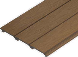 Mexen Cladio Premium 3D próbka deski elewacyjnej kompozytowej, teak - C2051-16-S