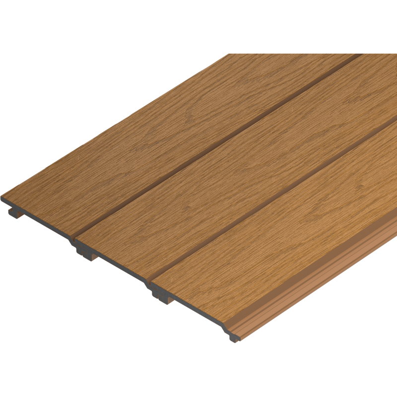 Mexen Cladio Premium 3D próbka deski elewacyjnej kompozytowej, amber - C2051-22-S