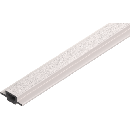 Mexen Lamero Premium listwa elewacyjna łączeniowa kompozytowa lamelowa 300 x 7,2 cm, white - C9262-300-18