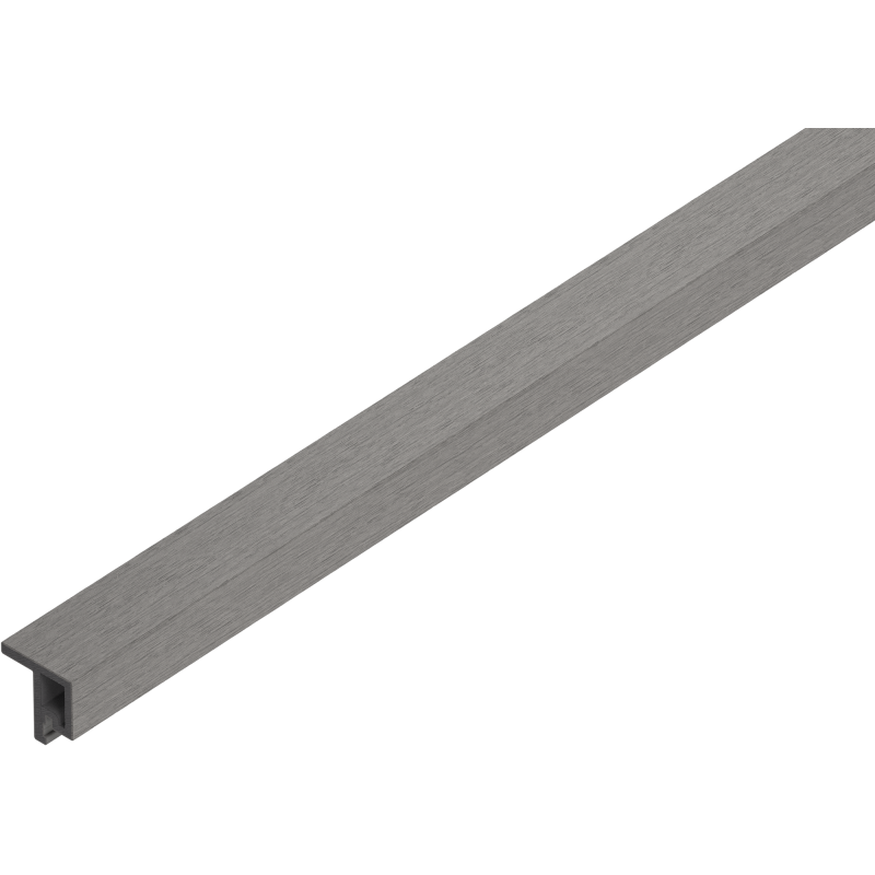 Mexen Lamero Premium listwa elewacyjna typ F kompozytowa lamelowa 300 x 3,6 x 4,9 cm, ash grey - C9261-300-02