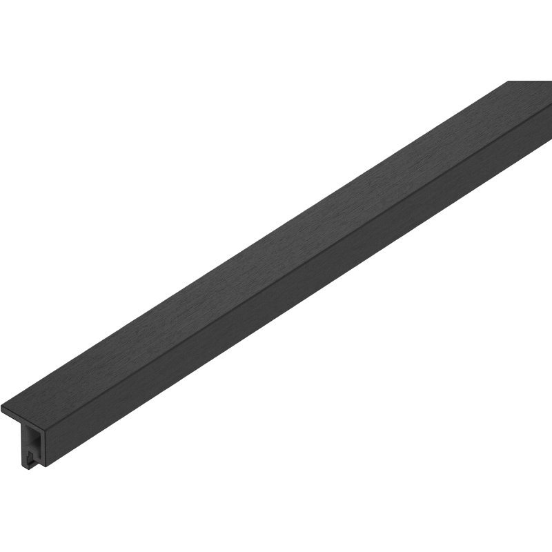 Mexen Lamero Premium listwa elewacyjna typ F kompozytowa lamelowa 300 x 3,6 x 4,9 cm, charcoal - C9261-300-03
