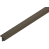 Mexen Lamero Premium listwa elewacyjna typ F kompozytowa lamelowa 300 x 3,6 x 4,9 cm, dark brown - C9261-300-06