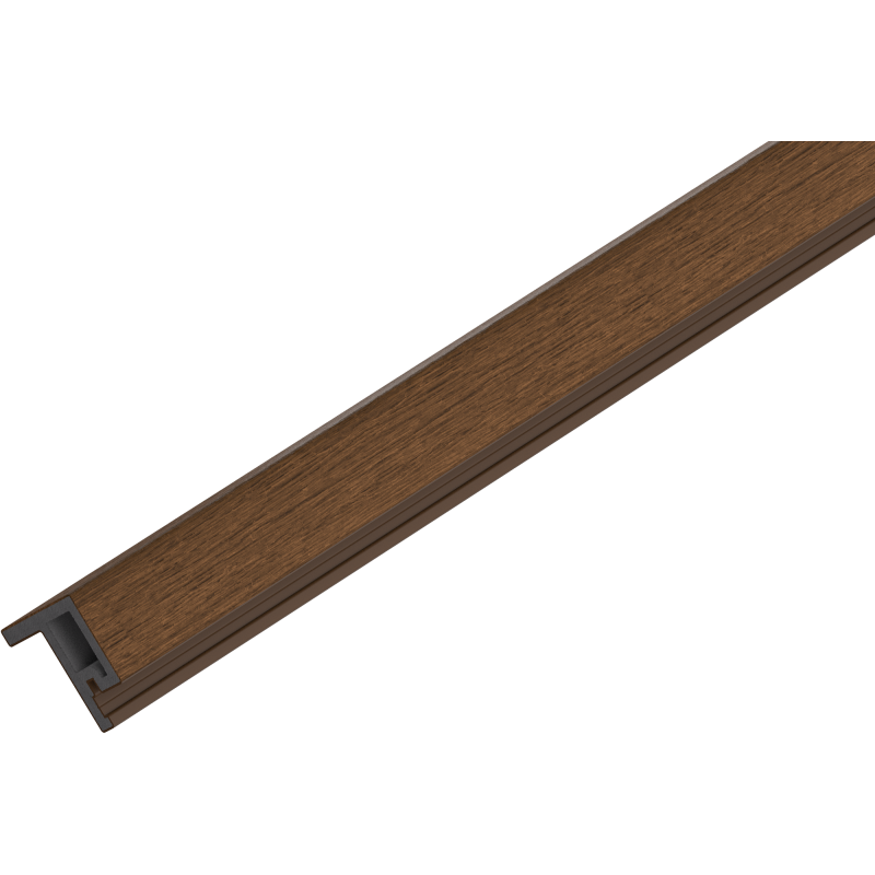Mexen Lamero Premium listwa elewacyjna typ F kompozytowa lamelowa 300 x 3,6 x 4,9 cm, teak-3 - C9261-300-20
