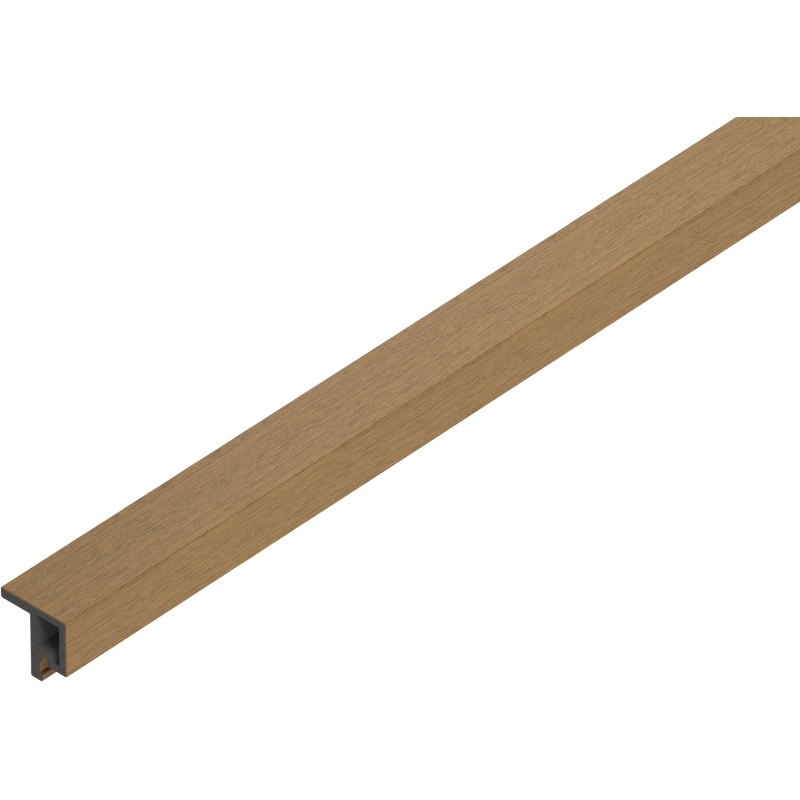 Mexen Lamero Premium listwa elewacyjna typ F kompozytowa lamelowa 300 x 3,6 x 4,9 cm, oak - C9261-300-21