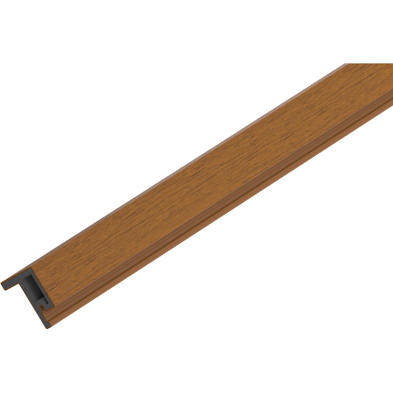 Mexen Lamero Premium listwa elewacyjna typ F kompozytowa lamelowa 300 x 3,6 x 4,9 cm, orange red - C9261-300-24