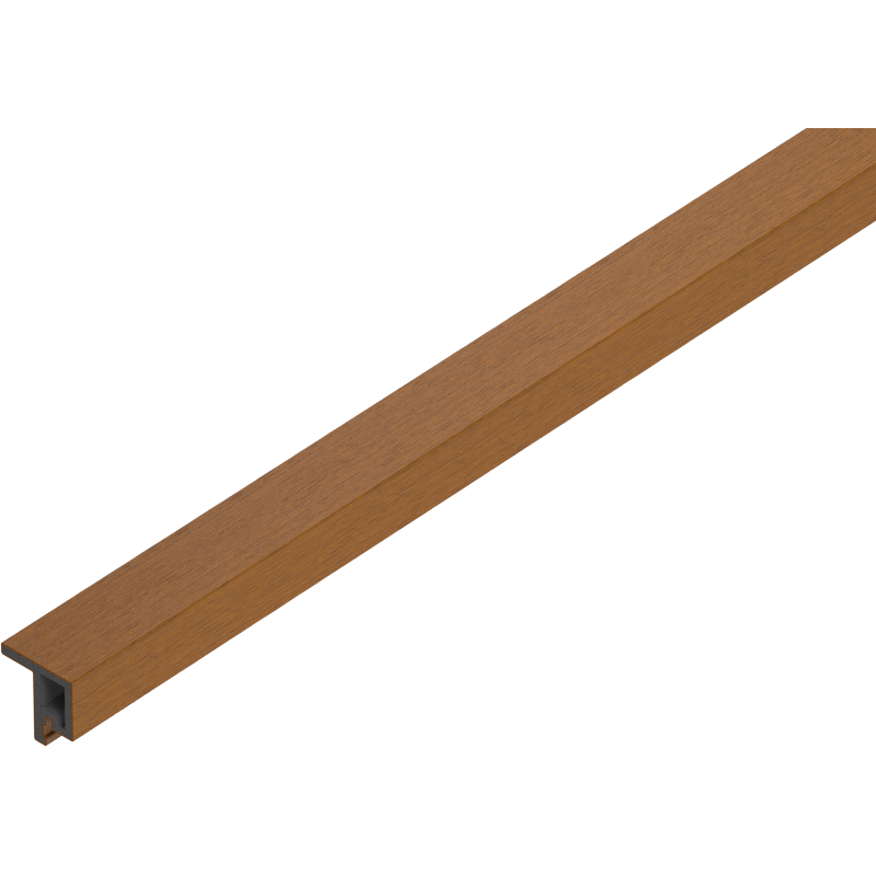 Mexen Lamero Premium listwa elewacyjna typ F kompozytowa lamelowa 300 x 3,6 x 4,9 cm, orange red - C9261-300-24