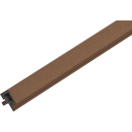 Mexen Lamero Premium listwa elewacyjna narożna kompozytowa lamelowa 300 x 3,6 x 3,6 cm, coffee - C9260-300-04