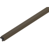 Mexen Lamero Premium listwa elewacyjna narożna kompozytowa lamelowa 300 x 3,6 x 3,6 cm, dark brown - C9260-300-06