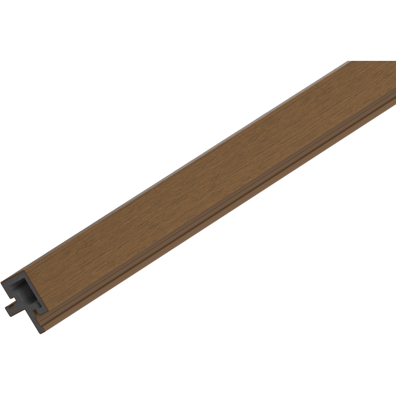 Mexen Lamero Premium listwa elewacyjna narożna kompozytowa lamelowa 300 x 3,6 x 3,6 cm, teak - C9260-300-16
