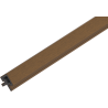 Mexen Lamero Premium listwa elewacyjna narożna kompozytowa lamelowa 300 x 3,6 x 3,6 cm, teak - C9260-300-16