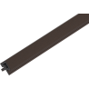 Mexen Lamero Premium listwa elewacyjna narożna kompozytowa lamelowa 300 x 3,6 x 3,6 cm, walnut - C9260-300-17