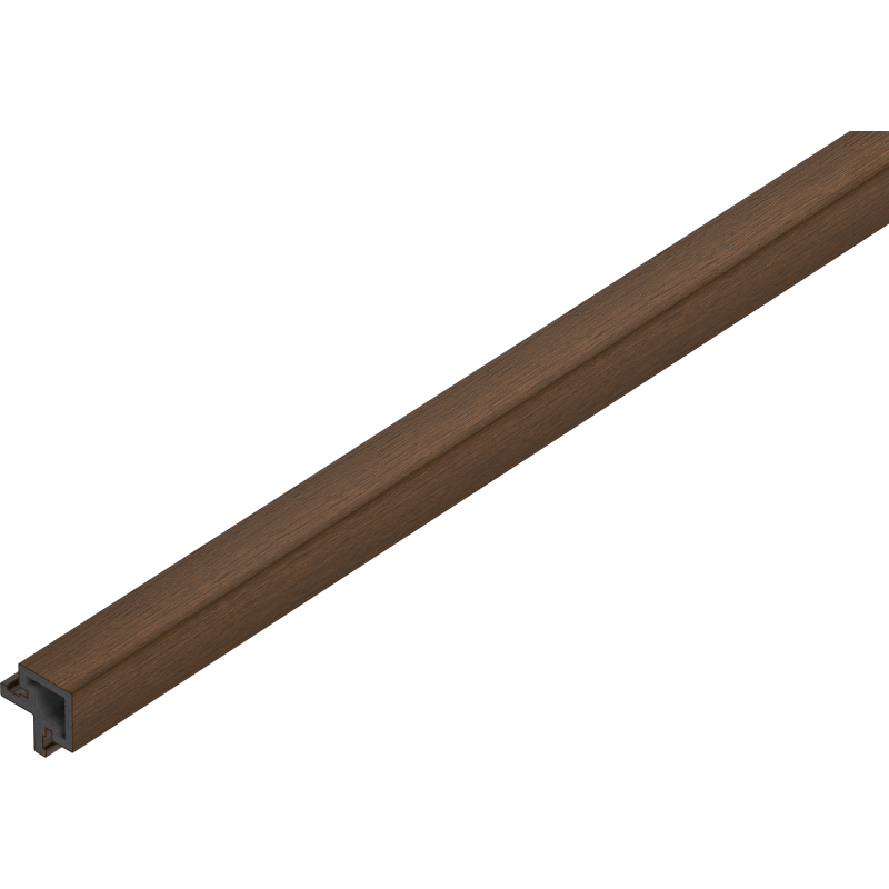 Mexen Lamero Premium listwa elewacyjna narożna kompozytowa lamelowa 300 x 3,6 x 3,6 cm, teak-3 - C9260-300-20