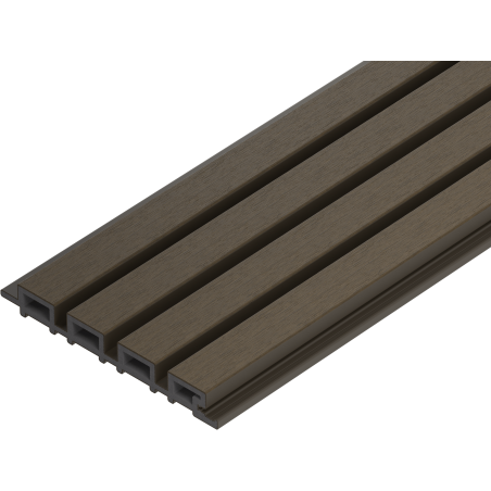 Mexen Lamero Premium deska elewacyjna kompozytowa lamelowa 300 x 21,9 x 2,6 cm, dark brown - C2060-300-06