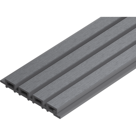Mexen Lamero Premium próbka deski elewacyjnej kompozytowej lamelowej, light grey - C2060-08-S