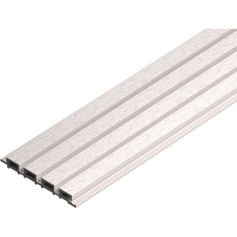 Mexen Lamero Premium próbka deski elewacyjnej kompozytowej lamelowej, white - C2060-18-S