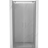 Mexen Exo-BR Duo drzwi prysznicowe podwójne uchylne 80 cm, transparent, gun metal - 8182-080-000-95-00