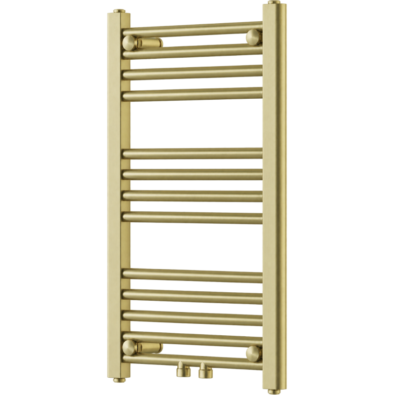 Mexen Mars grzejnik łazienkowy 700 x 400 mm, 188 W, złoty szczotkowany - W110-0700-400-00-55
