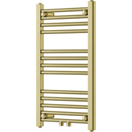 Mexen Mars grzejnik łazienkowy 700 x 400 mm, 188 W, złoty szczotkowany - W110-0700-400-00-55