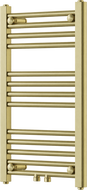 Mexen Mars grzejnik łazienkowy 700 x 400 mm, 188 W, złoty szczotkowany - W110-0700-400-00-55