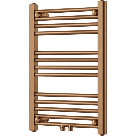 Mexen Mars grzejnik łazienkowy 700 x 500 mm, 224 W, miedź szczotkowana - W110-0700-500-00-65