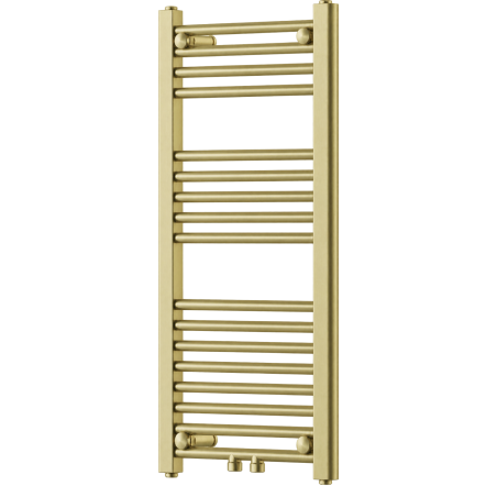 Mexen Mars grzejnik łazienkowy 900 x 400 mm, 244 W, złoty szczotkowany - W110-0900-400-00-55