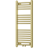 Mexen Mars grzejnik łazienkowy 900 x 400 mm, 244 W, złoty szczotkowany - W110-0900-400-00-55