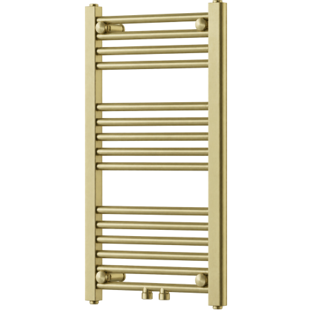 Mexen Mars grzejnik łazienkowy 900 x 500 mm, 292 W, złoty szczotkowany - W110-0900-500-00-55