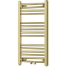 Mexen Mars grzejnik łazienkowy 900 x 500 mm, 292 W, złoty szczotkowany - W110-0900-500-00-55