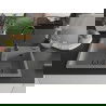 Mexen Tomas Granitspüle 2-Kammern 800 x 500 mm, grau, schwarzer Siphon - 6516802000-71-B