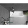 Mexen Next pare-douche à 1 volet 50 x 150 cm, transparent, chrome - 895-050-000-00-00-01