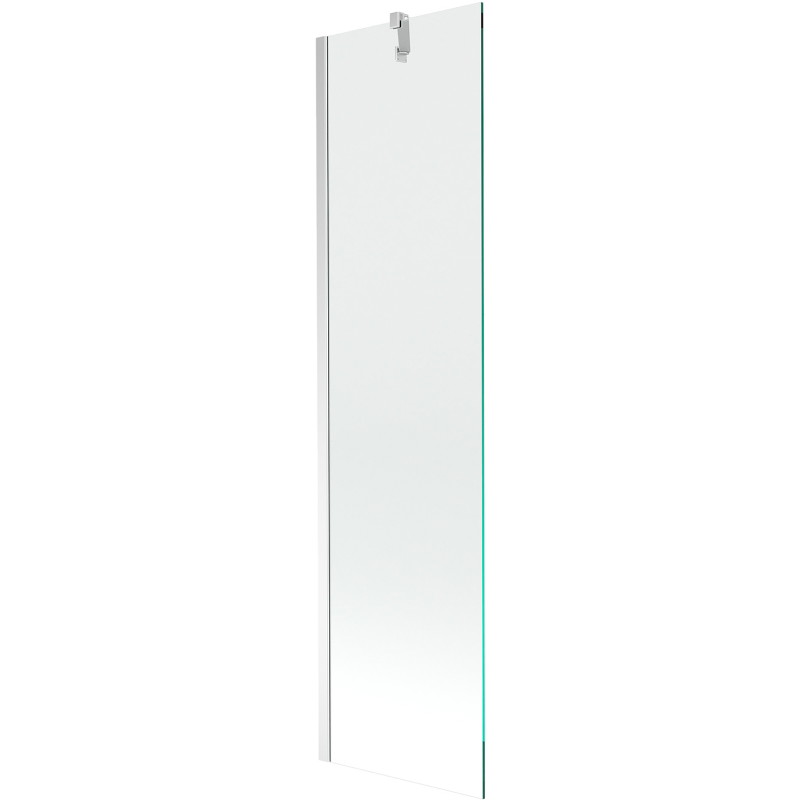 Mexen Next 1-flügelige Badewannenfaltwand 50 x 150 cm, transparent, Chrom - 895-050-000-00-00-01