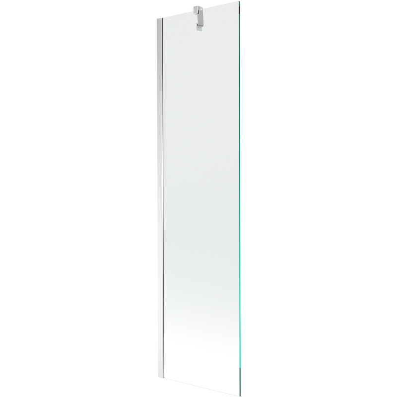 Mexen Next 1-flügelige Badewannenwand 50 x 150 cm, transparent, Chrom - 895-050-000-00-00-01