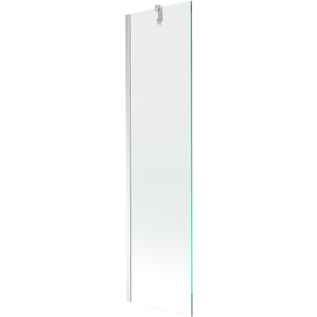 Mexen Next badwandafscherming 1-vleugelig 50 x 150 cm, transparant, chroom - 895-050-000-00-00-01