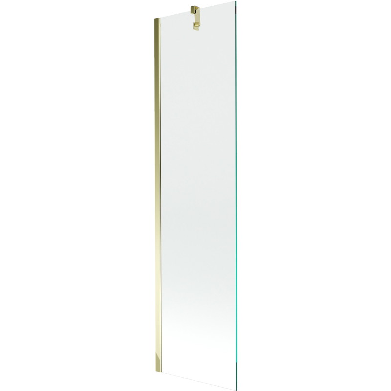 Mexen Next mampara de bañera de 1 hoja 50 x 150 cm, transparente, dorado - 895-050-000-00-00-50
