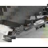 Mexen Next badscherm 1-delig 50 x 150 cm, transparant, rosegoud - 895-050-000-00-00-60