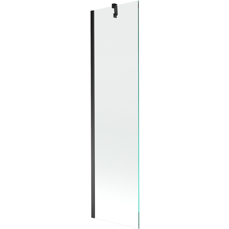 Mexen Next 1-panel bathtub screen 50 x 150 cm, transparent, black - 895-050-000-00-00-70