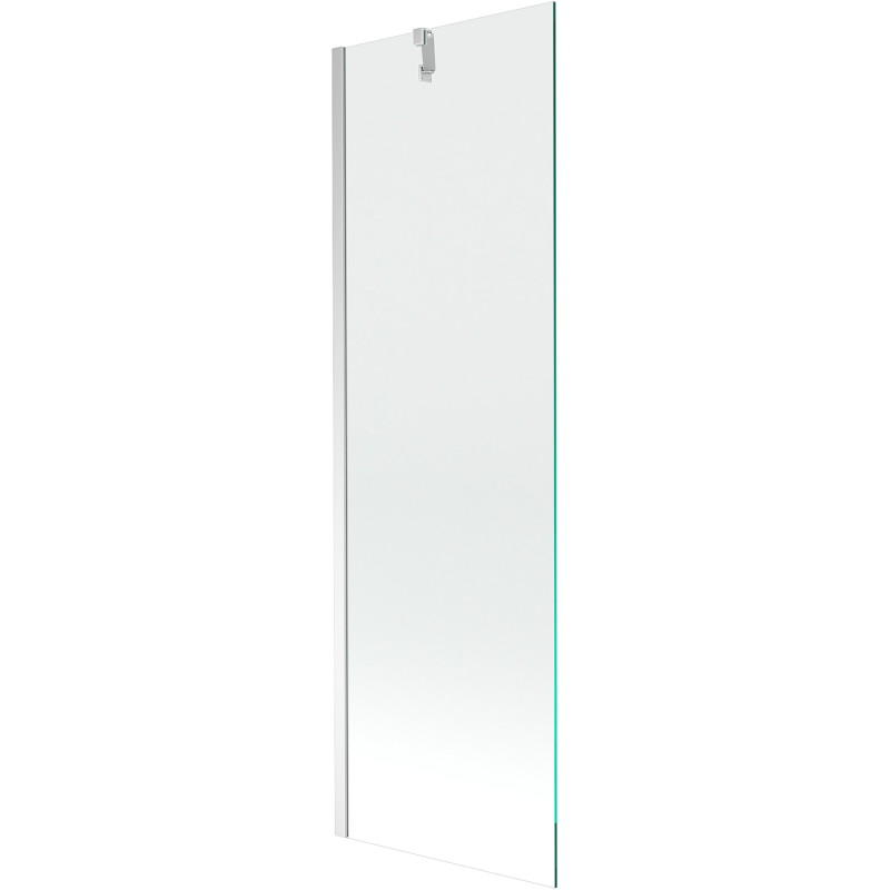 Mexen Next badscherm 1-vleugelig 60 x 150 cm, transparant, chroom - 895-060-000-00-00-01