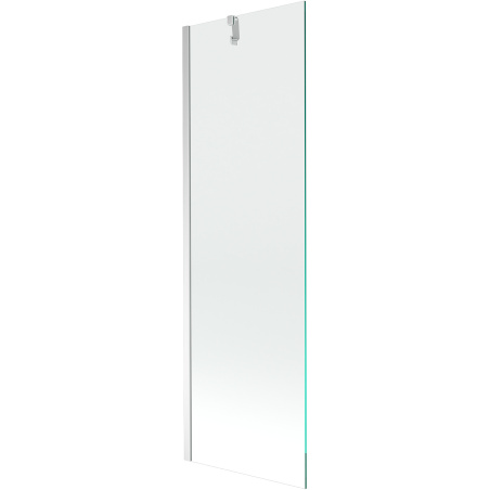 Mexen Next Badewannenabtrennung 1-flügelig 60 x 150 cm, transparent, Chrom - 895-060-000-00-00-01