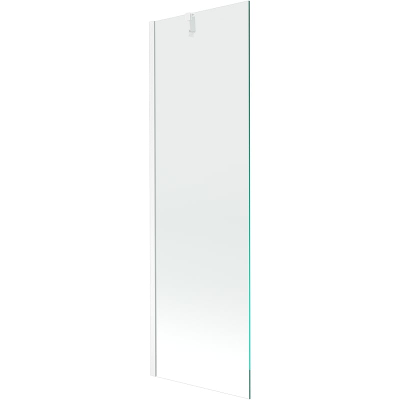 Mexen Next mampara de bañera de 1 hoja 60 x 150 cm, transparente, blanco - 895-060-000-00-00-20