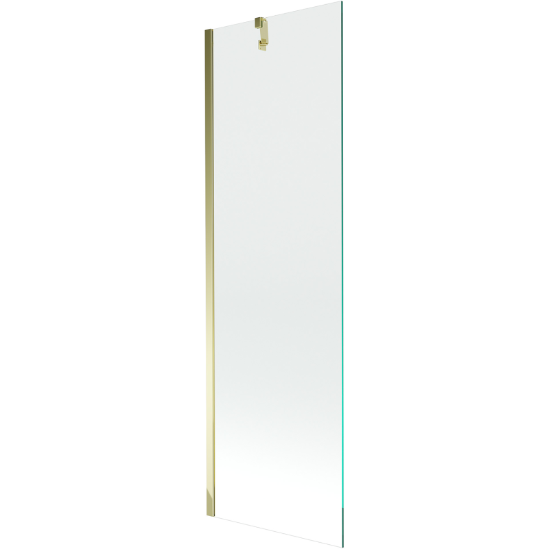 Mexen Next Duschabtrennung 1-flügelig 60 x 150 cm, transparent, gold - 895-060-000-00-00-50
