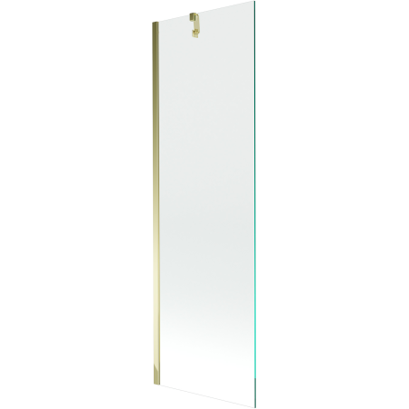 Mexen Next badwandparaván 1-deurs 60 x 150 cm, transparant, goud - 895-060-000-00-00-50