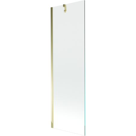 Mexen Next Duschabtrennung 1-flügelig 60 x 150 cm, transparent, gold - 895-060-000-00-00-50