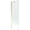 Mexen Next parawan nawannowy 1-skrzydłowy 60 x 150 cm, transparent, złoty - 895-060-000-00-00-50