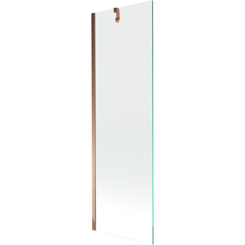 Mexen Next pare-douche 1-volet 60 x 150 cm, transparent, or rose - 895-060-000-00-00-60