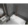 Mexen Next pare-douche 1-volet 60 x 150 cm, transparent, or rose - 895-060-000-00-00-60