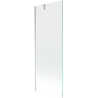 Mexen Next Badewannenabtrennung 1-flügelig 70 x 150 cm, transparent, Chrom - 895-070-000-00-00-01