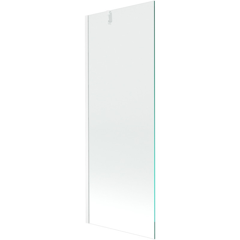 Mexen Next badwandpaneel 1-delig 70 x 150 cm, transparant, wit - 895-070-000-00-00-20