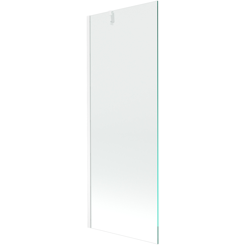 Mexen Next biombo de bañera 1 hoja 70 x 150 cm, transparente, blanco - 895-070-000-00-00-20